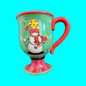 Christmas Snowman Cup Mug by Jennifer Brinley Certified International Designer
